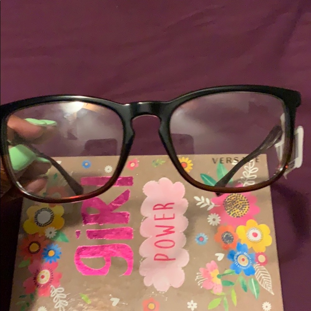 Versace clear frames